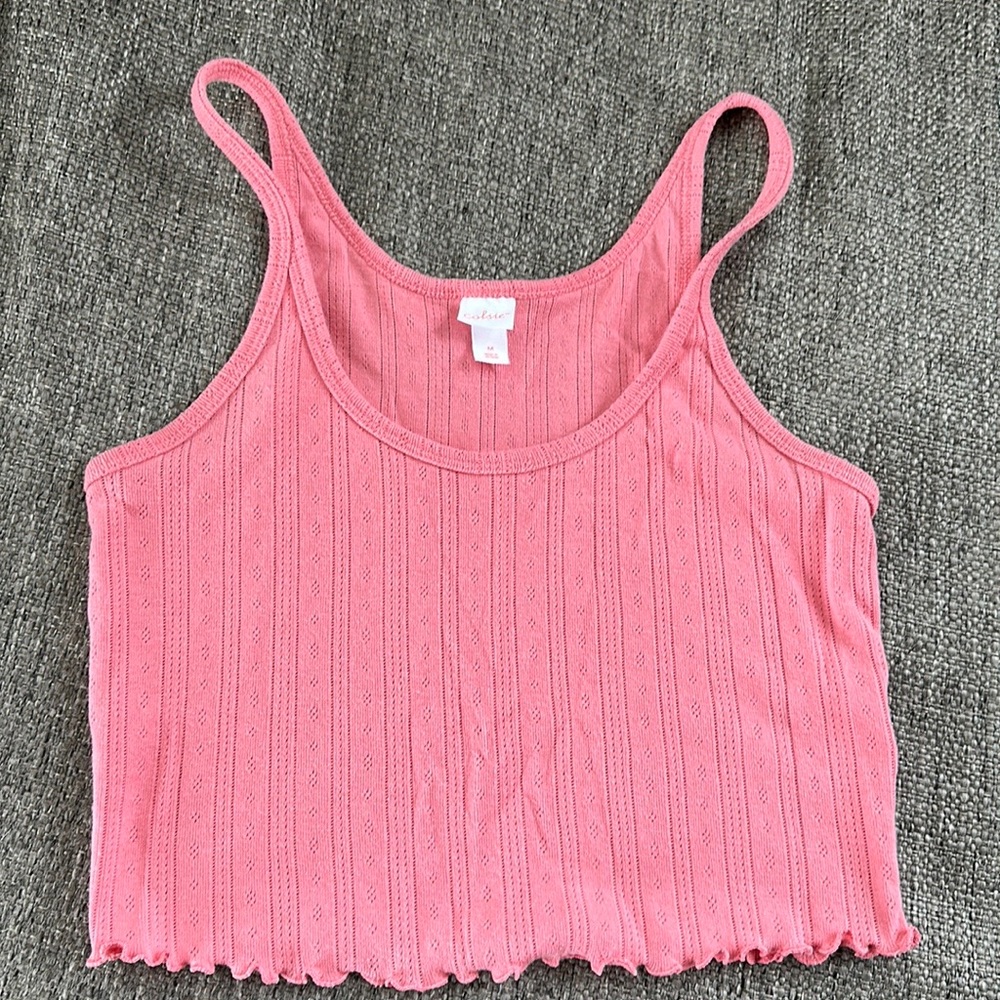 Colsie Cropped Tank Top